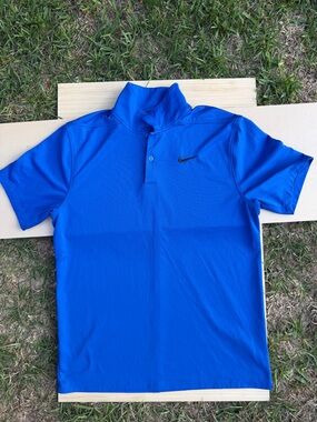 Nike Men’s Blue Dri-FIT Golf Polo